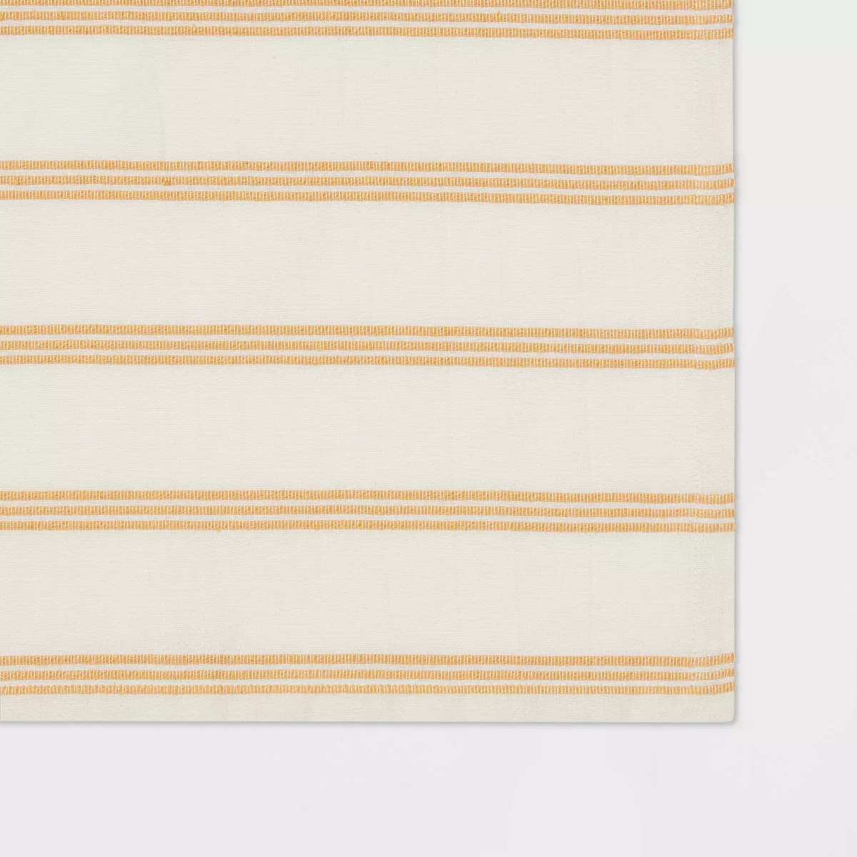 Cotton Striped Tablecloth Yellow - Threshold™ | Target