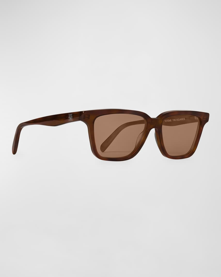 Toteme The Squares Acetate Square Sunglasses | Neiman Marcus