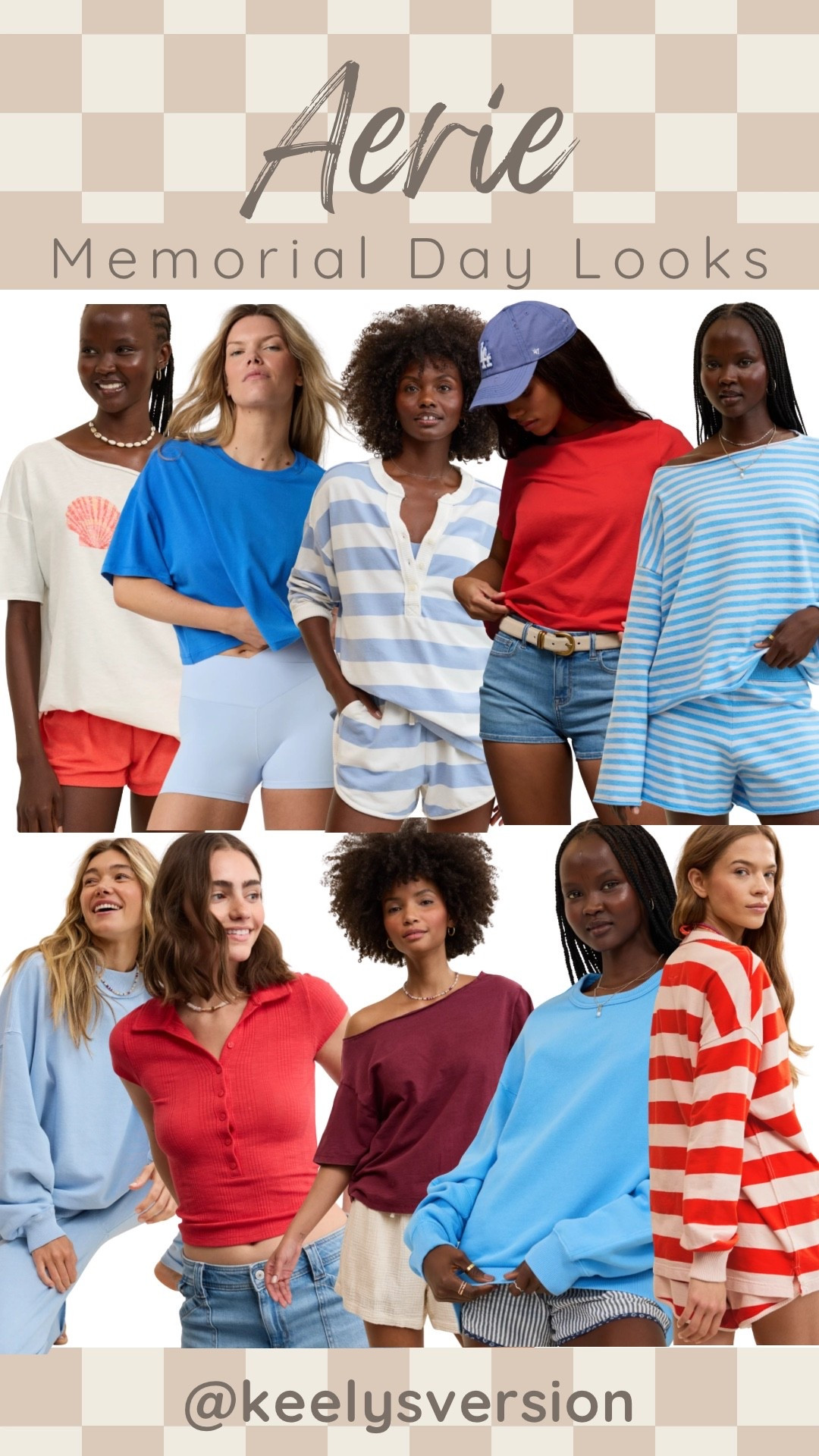 @Aerie Memorial Day looks 💙❤️

#aerie

#LTKSeasonal #LTKSaleAlert