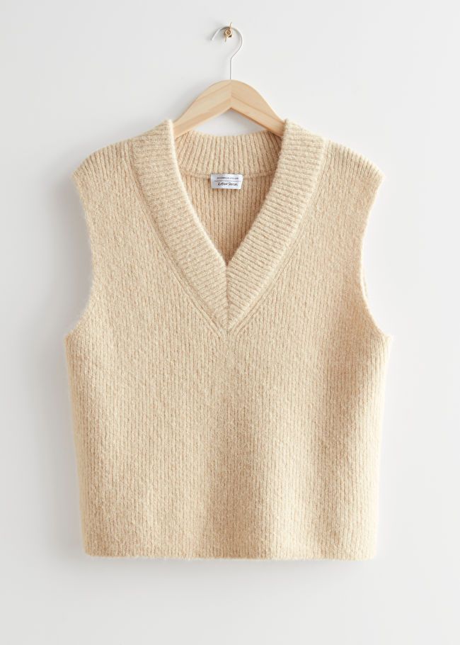 Oversized Alpaca Blend Vest | & Other Stories US