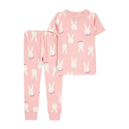 Carter's Easter Toddler Girls 2-pc. Pajama Set, 3t, Pink | JCPenney