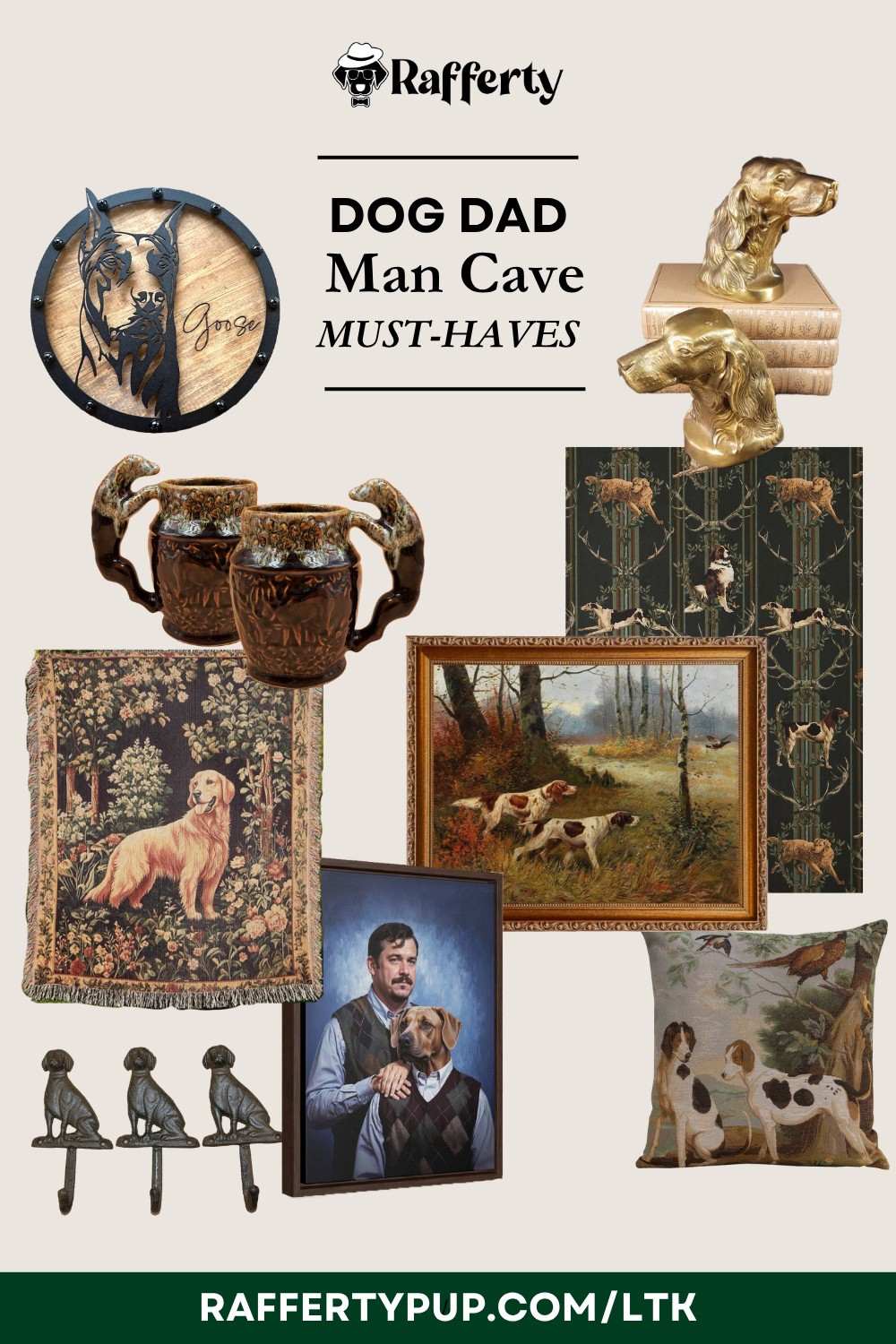 Those bookends though! 🤩 the perfect dog dad Father’s Day Gift Idea! Also, not just for dads—I would spend all my time in this "man cave!"

Give him a room to make his friends jealous!
.
.
.
.
#fathersdaygift #fathersdaygiftideas #dogdad #giftsforhim #doglover #dogdecor #mancave #masculine #manly

#LTKMens #LTKPets #LTKHome