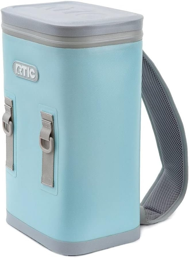 RTIC Soft Pack Sling Cooler 15 Can Insulated Bag Portable Ice Chest Cooler Backpack for Lunch, Be... | Amazon (US)