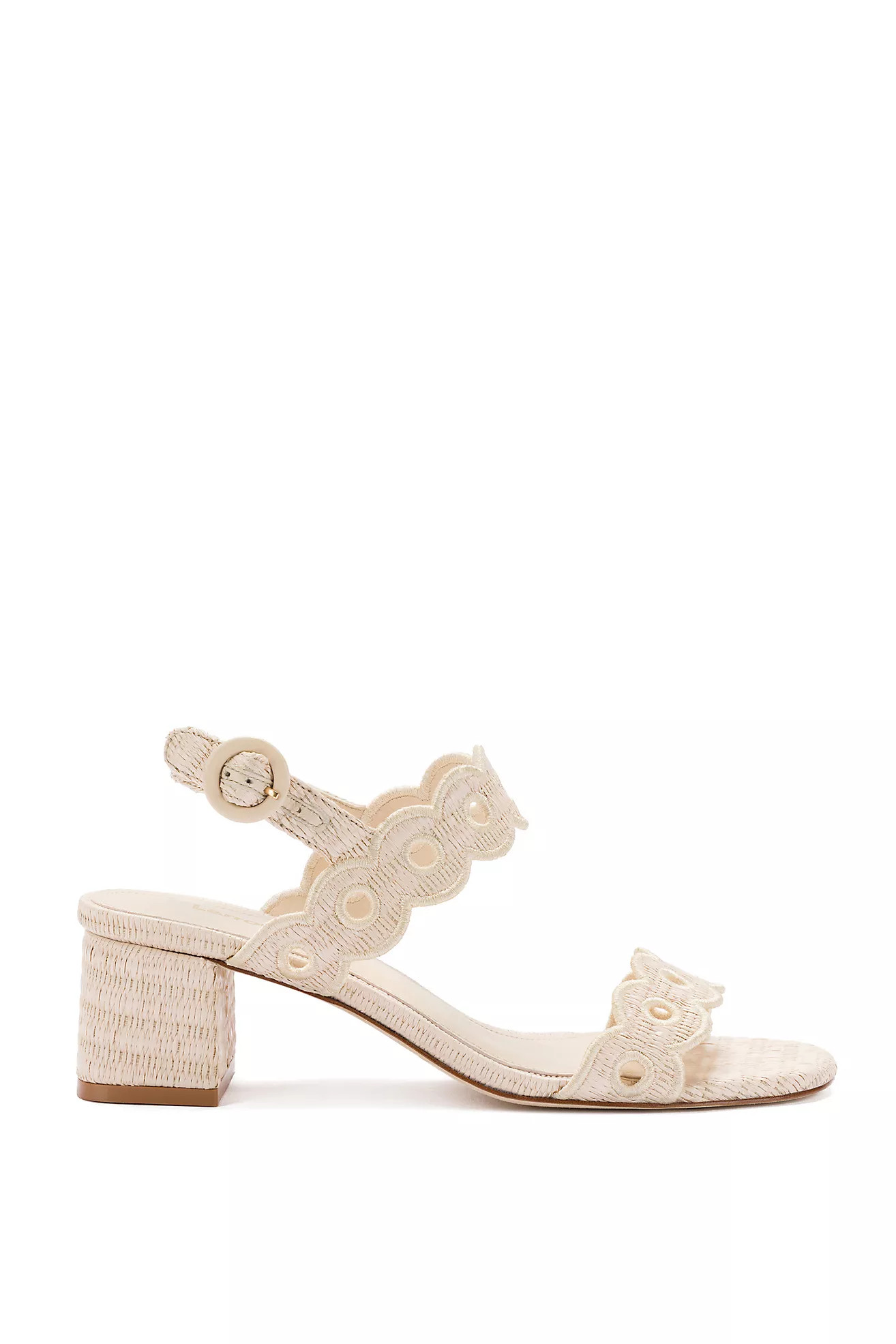 Larroudé Florence Broderie Sandal | Anthropologie (US)