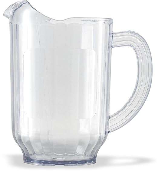 Carlisle FoodService Products Versapour Clear Pitcher Tall Pitcher for Restaurants, Catering, Kit... | Amazon (US)