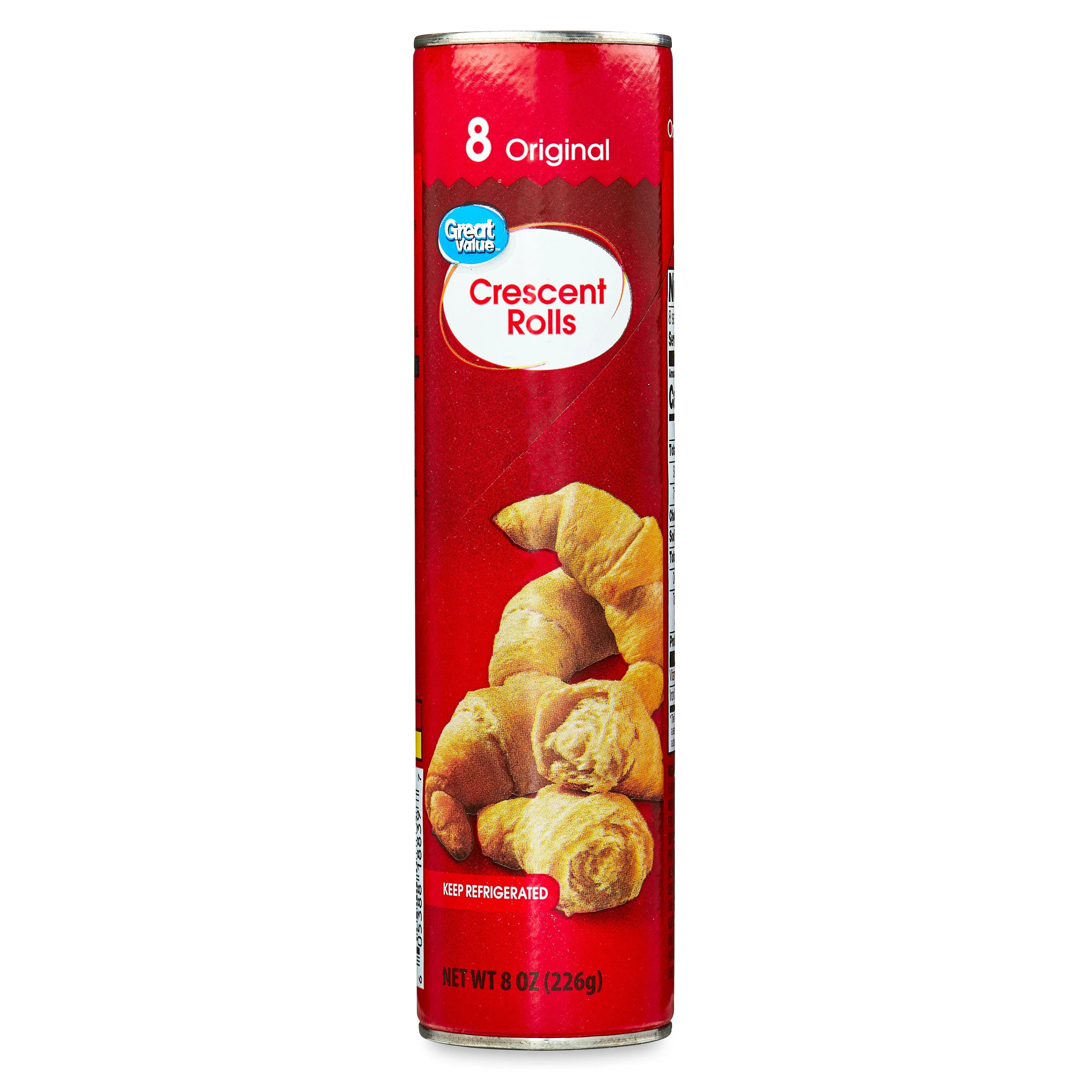 Great Value Original Crescent Rolls, 8 oz, 8 Count - Walmart.com | Walmart (US)