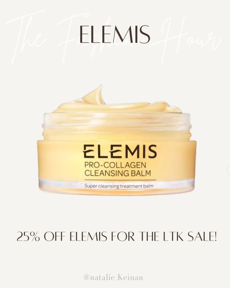 Elemis cleansing balm on sale!! 

#LTKSale #LTKsalealert #LTKbeauty