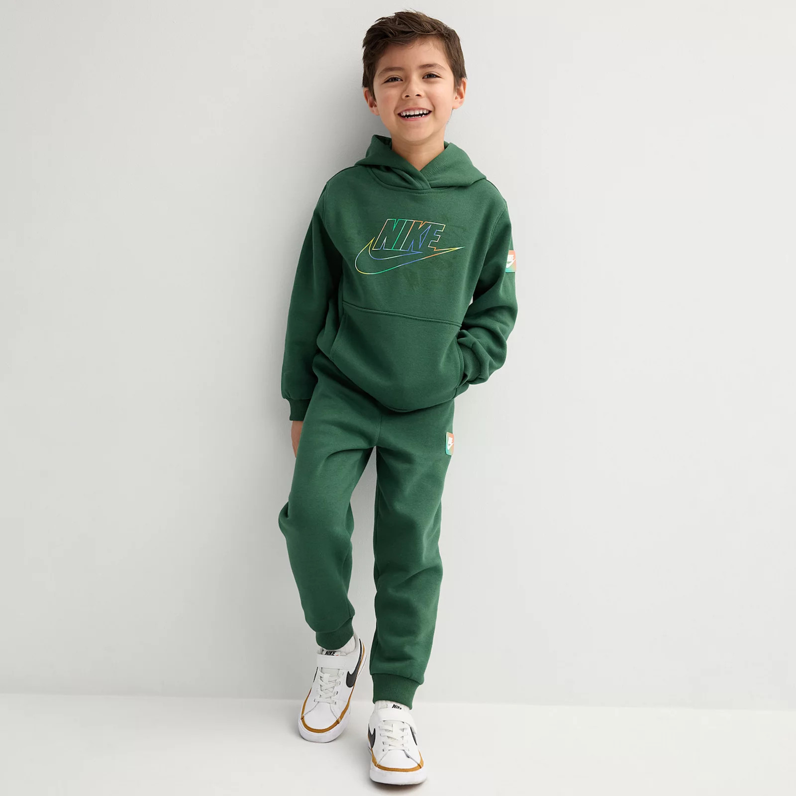 Boys 4-7 Nike Fleece Pullover Hoodie & Pants 2-Piece Set | Kohl's
