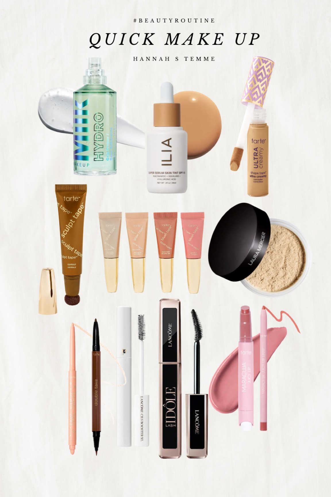 My quick make up routine for mornings where I want to feel put together but don’t want to spend forever getting ready! 

Tarte is having a huge sale right now! You can pick 7 items and get them for $67!!

#LTKfindsunder50 #LTKSeasonal #LTKbeauty