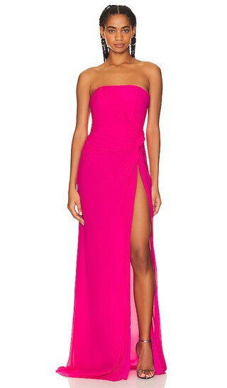 Hera Dress in Hot Pink | Revolve Clothing (Global)