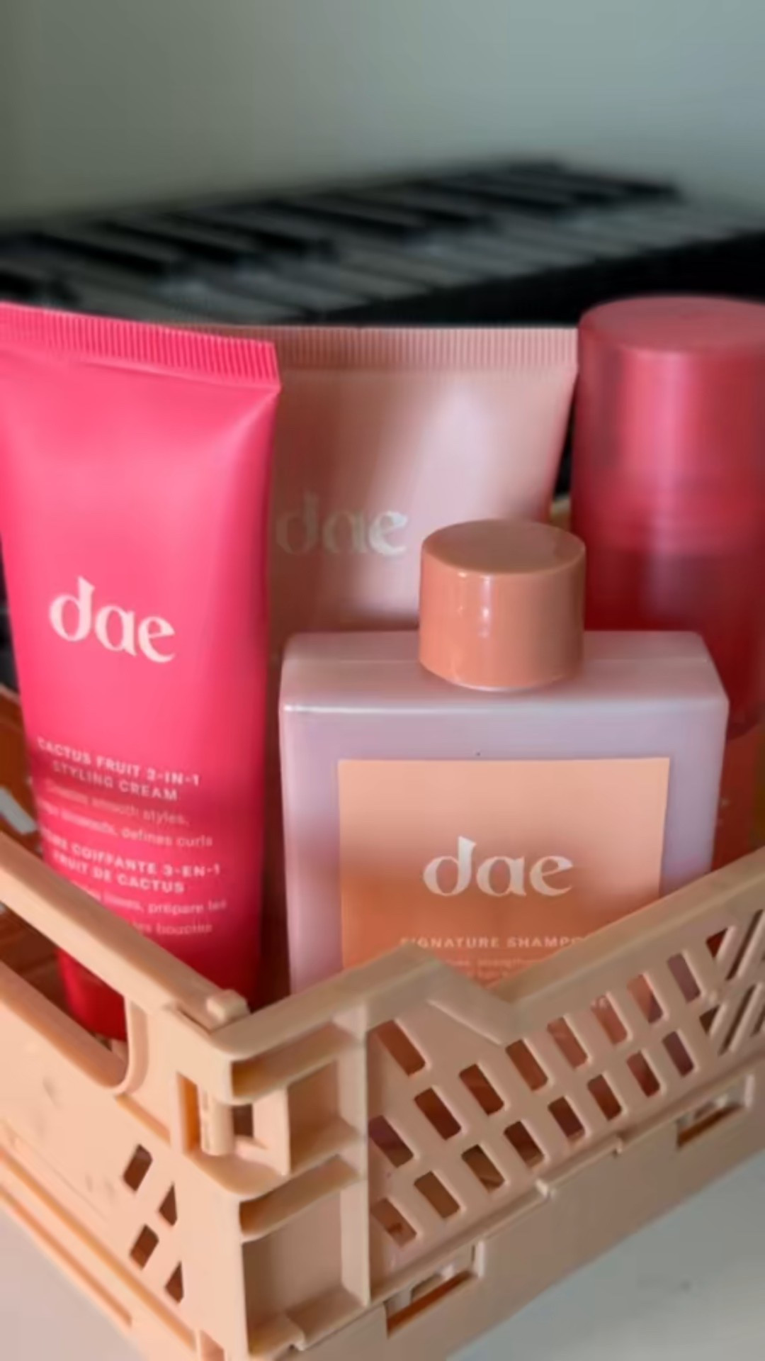 It's my first time trying out these goodies, and I'm already obsessed. From the Signature Shampoo to the Cactus Fruit 3-in-1 Styling Cream, everything my hair needs is right here in this cute little crate. Perfect for keeping my hair healthy and happy wherever I go! NewHairRoutine DaeHair SelfCareEssentials

#LTKselfcare #LTKBeauty #LTKFindsUnder50