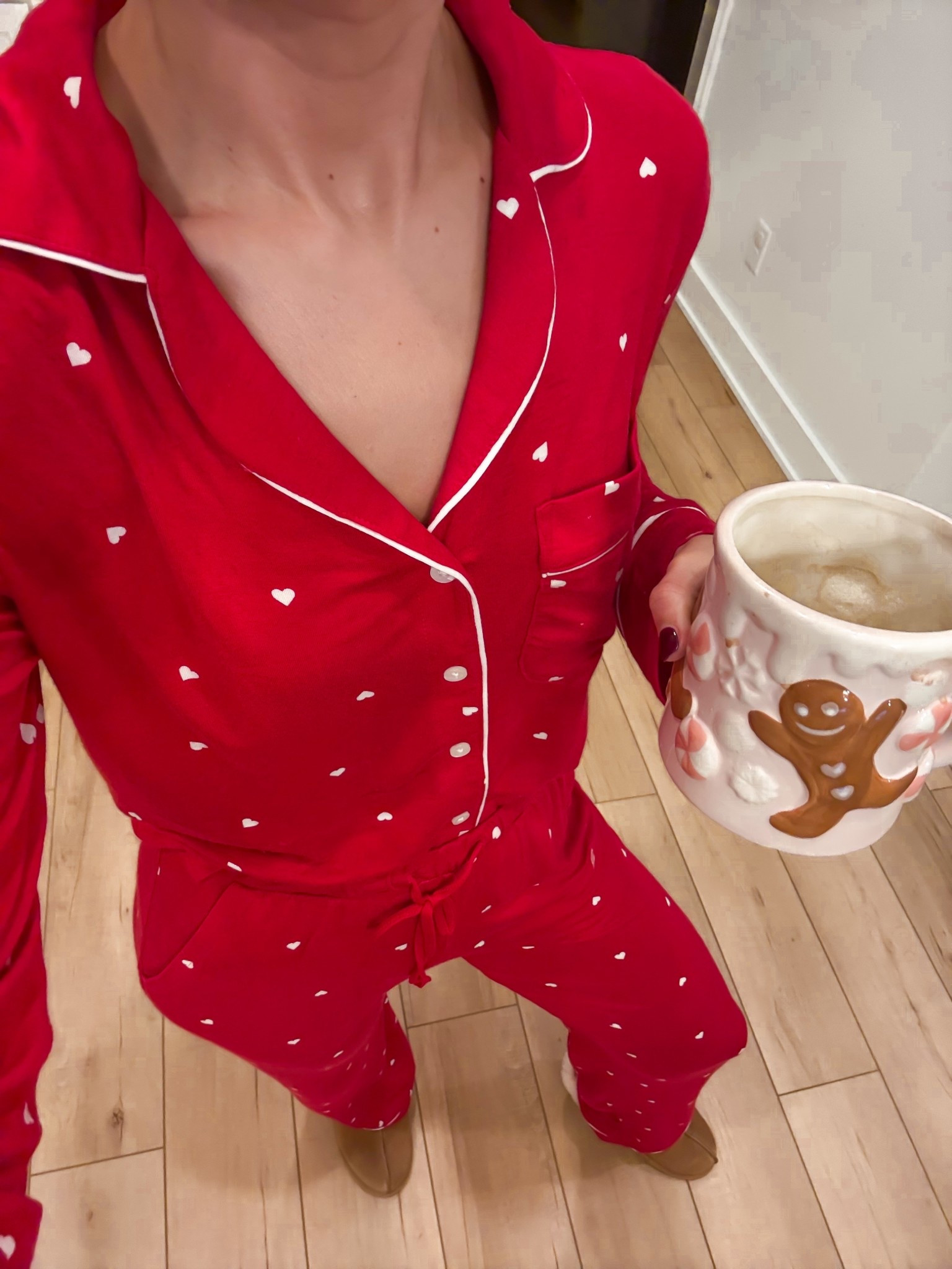 New Target heart pajamas in XS. Gift idea for her. So soft and pants have pockets! Gift for SIL. Gift idea for best friend. Gift idea for mom. 

#LTKHoliday #LTKFindsUnder50 #LTKGiftGuide