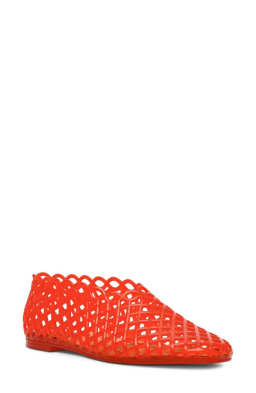 Steve Madden Grove Jelly Flat in Red at Nordstrom, Size 9 | Nordstrom