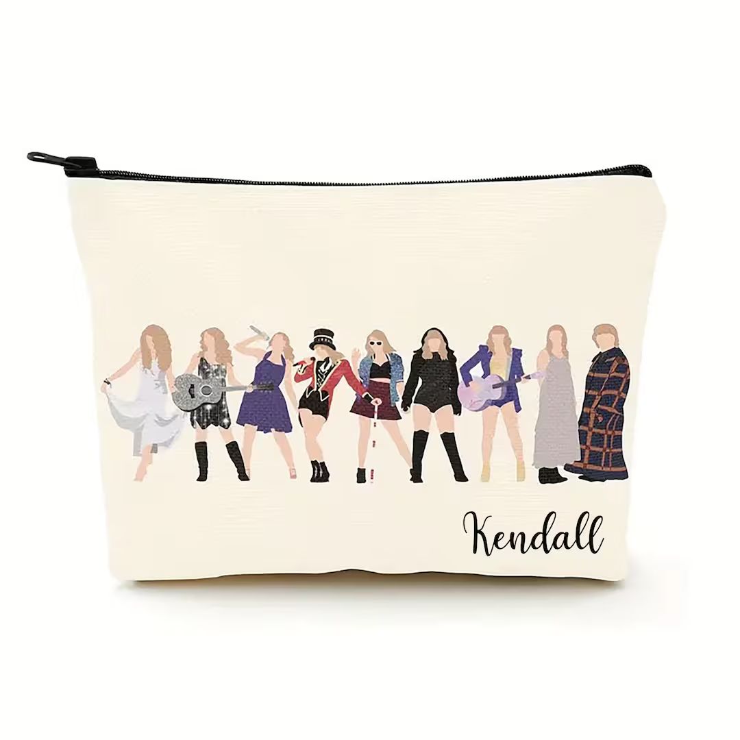 Personalized the Era's Tour Cosmetic Bag Swiftie Bag - Etsy | Etsy (US)