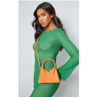 Orange Pointed Mini Bag | PrettyLittleThing US