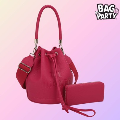 BagParty Winter Style Bucket Bag Set, With Extra Matching Wallet, Large Capacity Everyday Bag For Work, Gift Choice For Birthday, Christmas | SHEIN