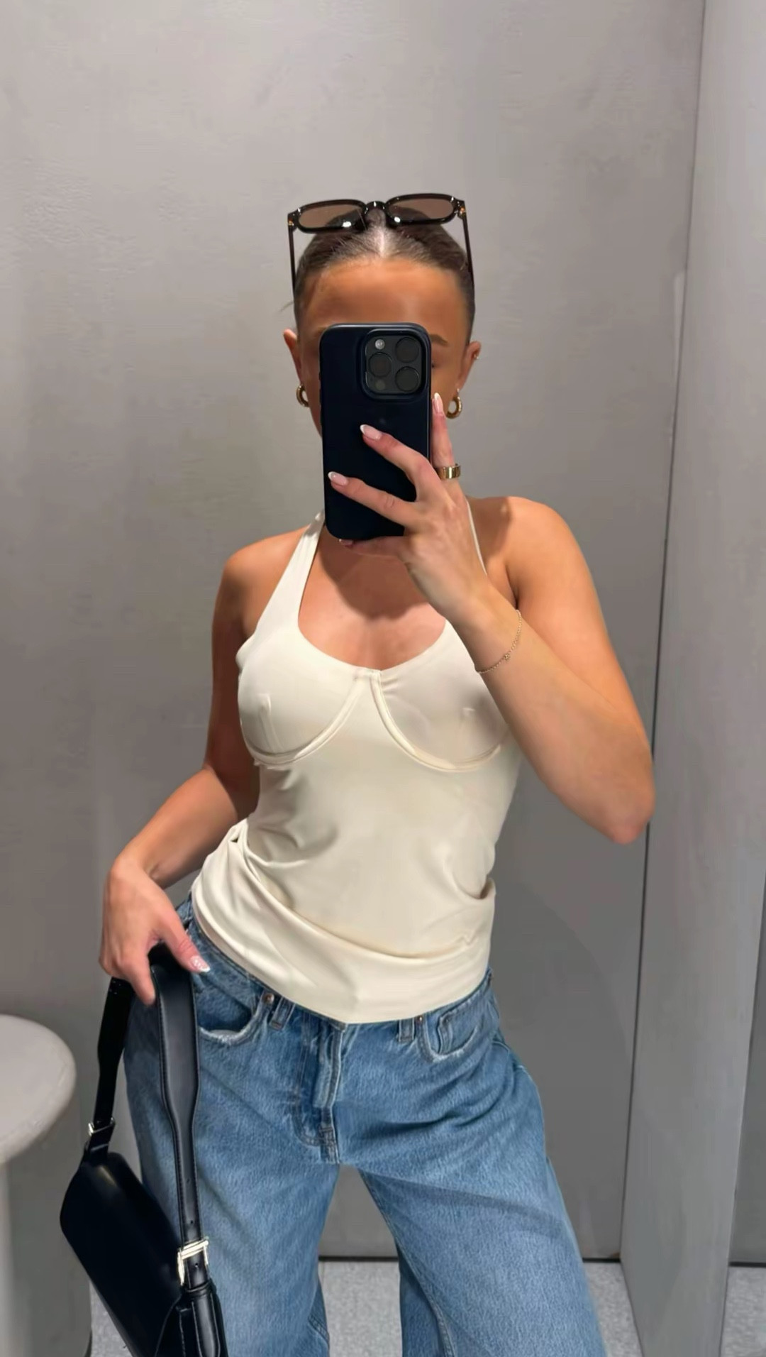 current spring top faves🌺

Pinterest style outfit inspo ideas spring summer TikTok casual easy basic neutral ootd wishlist petite zara going out top halter neck cream polyamide  

 #LTKuk #LTKspring #LTKsummer