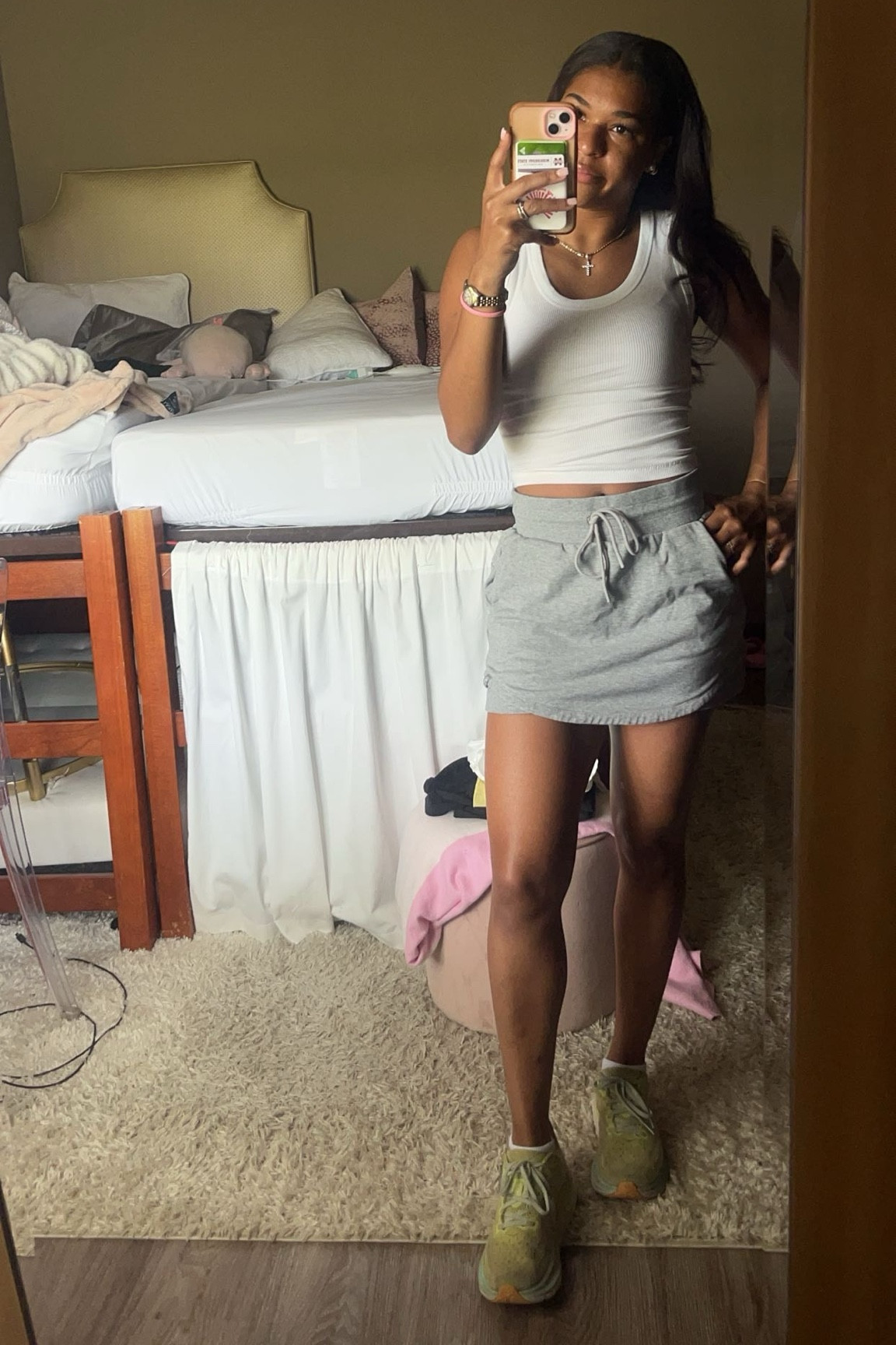 Lounge wear🩷
(Skirt out of stock something similar)

#LTKActive