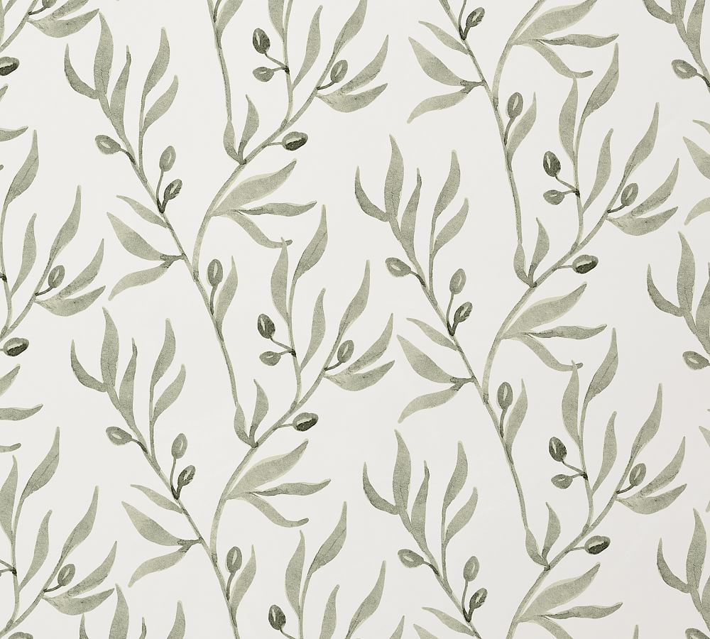 Olive Wallpaper | Pottery Barn (US)