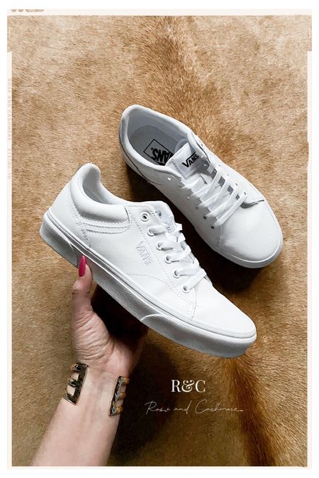 The perfect white leather sneaker for spring & summer. FYI for sizing purposes: these are a men’s tennis shoe. I wear a size 9 in women’s and I got these in a size 8 in men’s. The width of my feet are in between narrow & wide. 
#sneakers

#LTKSeasonal #LTKshoecrush #LTKFind