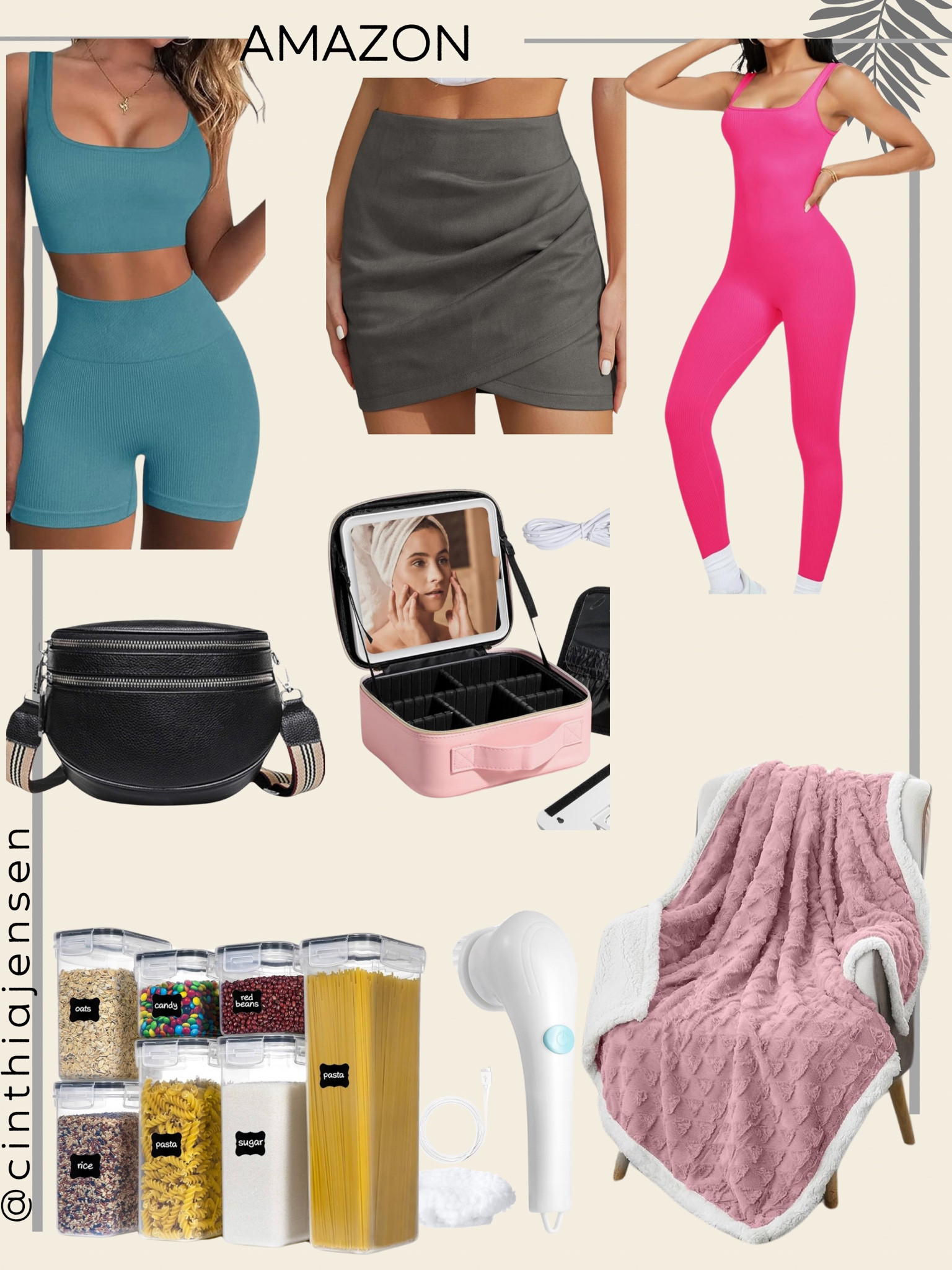 Amazon finds. Recent order. 

Amazon fashion. Amazon home. Travel bag. Belt bag. Pink. Blanket. Kitchen. Thera gun. Scrub. Massager. Gift guide. Valentine’s day. Mother’s day. Travel outfit. Travel fashion. Fitness outfit. Workout wear. 

#LTKfindsunder50 #LTKGiftGuide #LTKstyletip