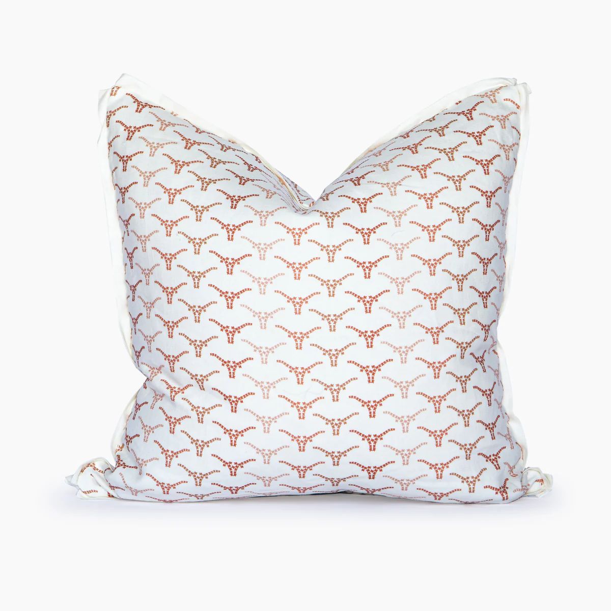 Texas Longhorns Square Pillow Cover Only | Honey + Hank