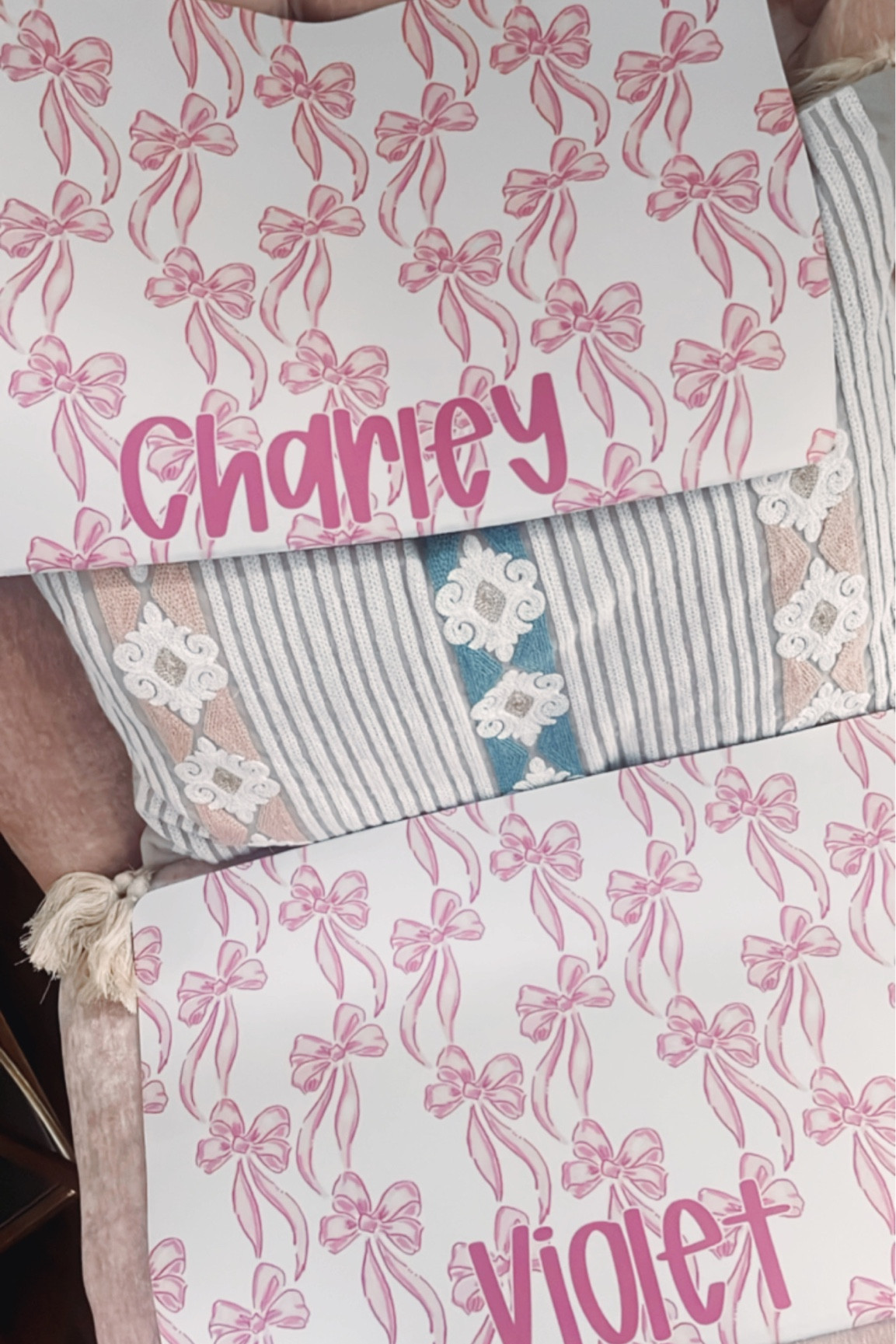 Got my other two pups these custom food mats for christmas and they are such good quality (thick!) looks like LSF and they have other prints🎀✨

#LTKfindsunder50 #LTKfamily #LTKsalealert