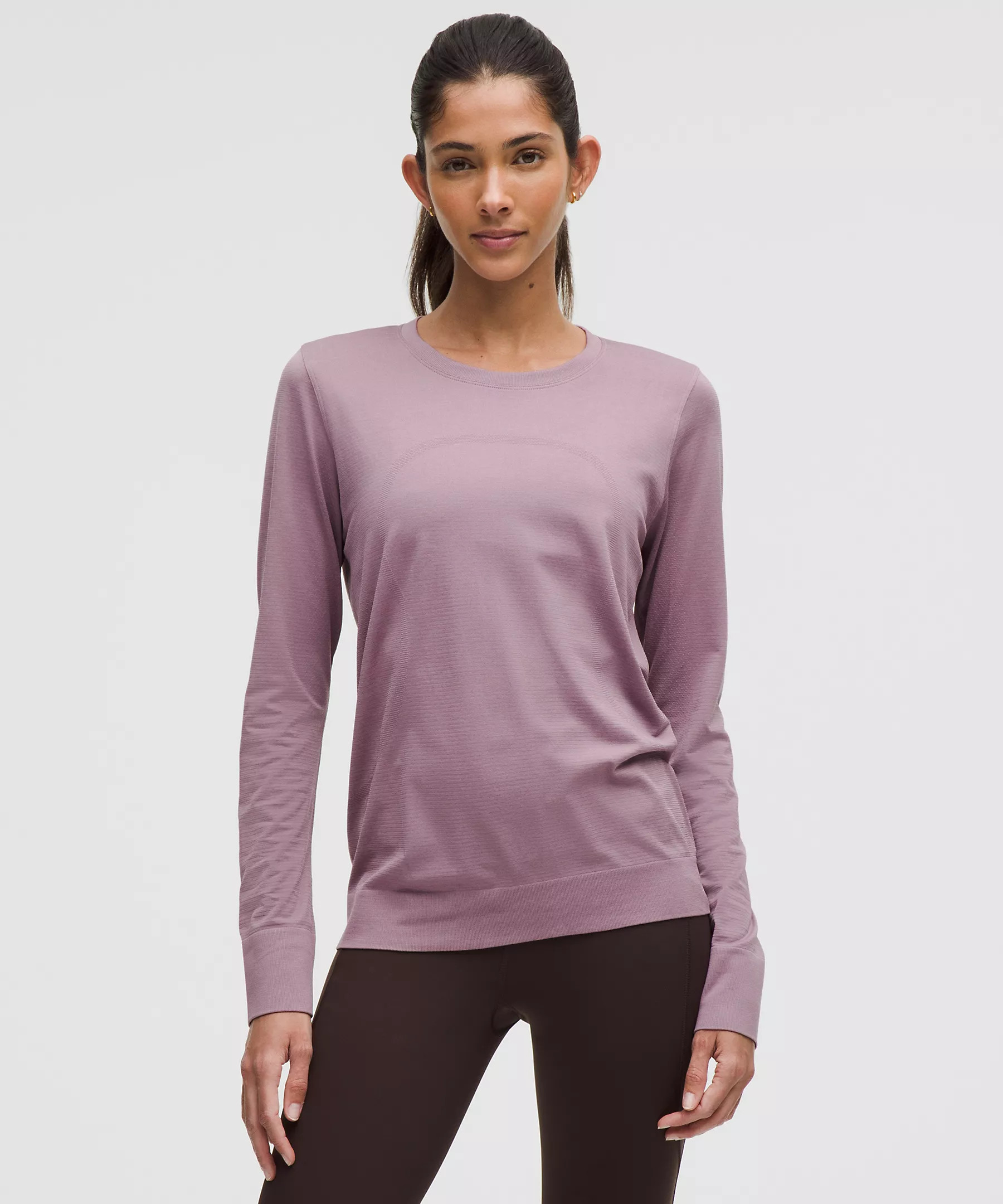 Swiftly Relaxed Long-Sleeve Shirt *Hip Length | Women's Long Sleeve Shirts | lululemon | Lululemon (US)