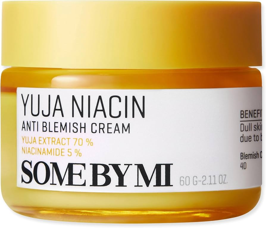 SOME BY MI Yuja Niacin Anti Blemish Cream - 2.02Oz, 60ml - Daily Moisturizer Made from 5% Niacina... | Amazon (US)