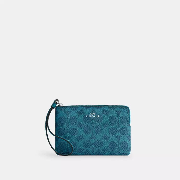 Corner Zip Wristlet | Coach Outlet US