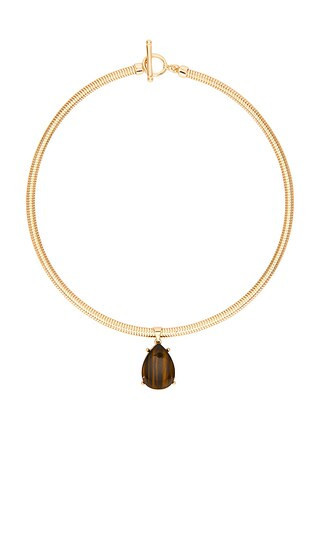 8 Other Reasons Necklace With Brown Pendant in Brown. | Revolve Clothing (Global)