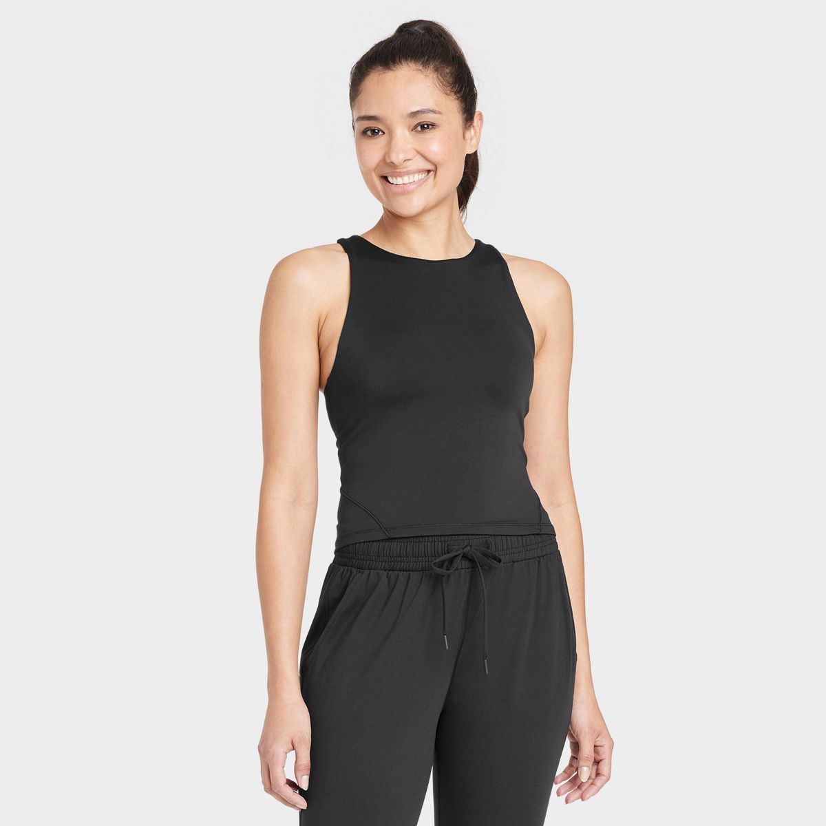 Women's Cropped Shelf Tank Bra - All in Motion™ | Target