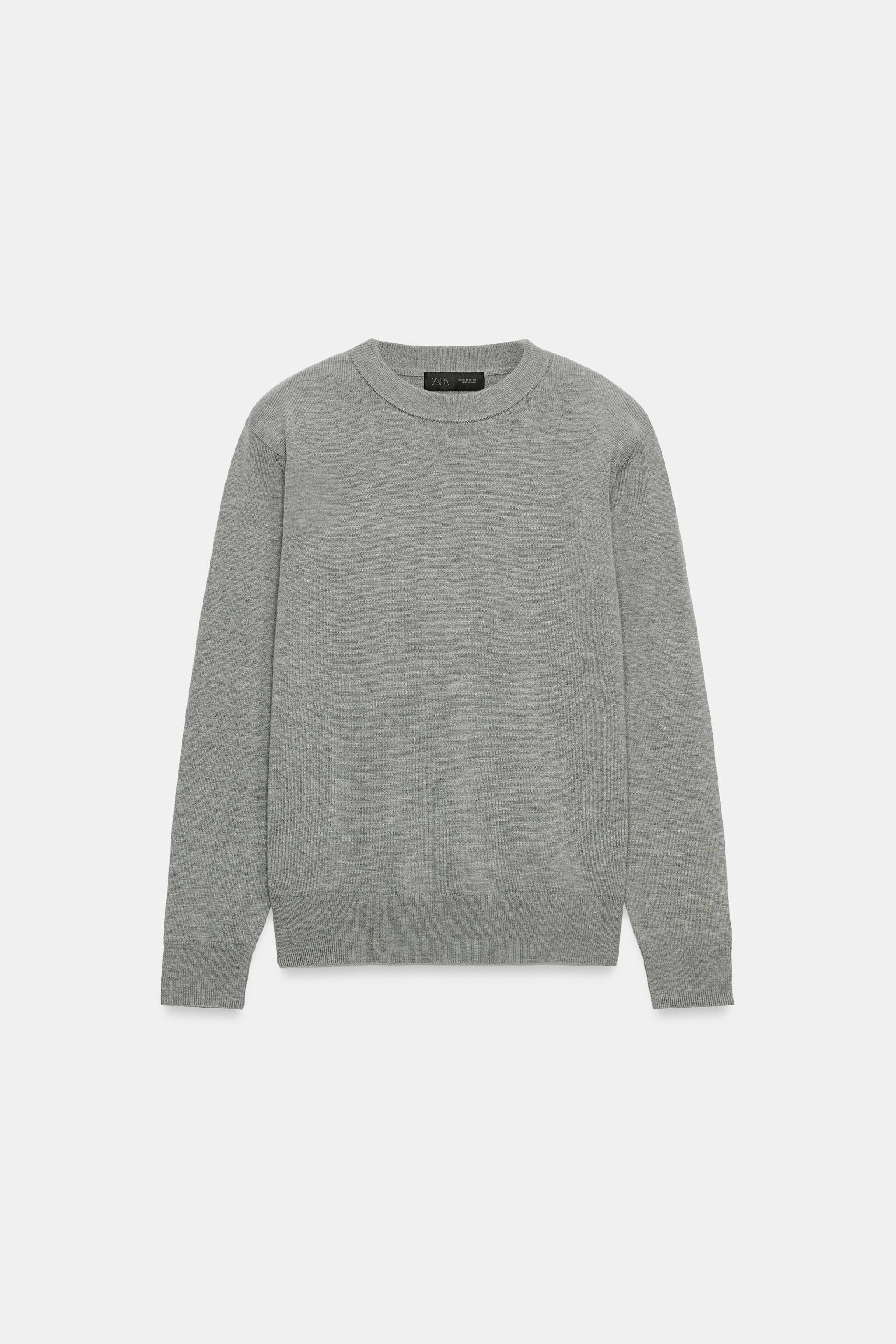 KNIT JUMPER WITH SHOULDER PADS | Zara UK
