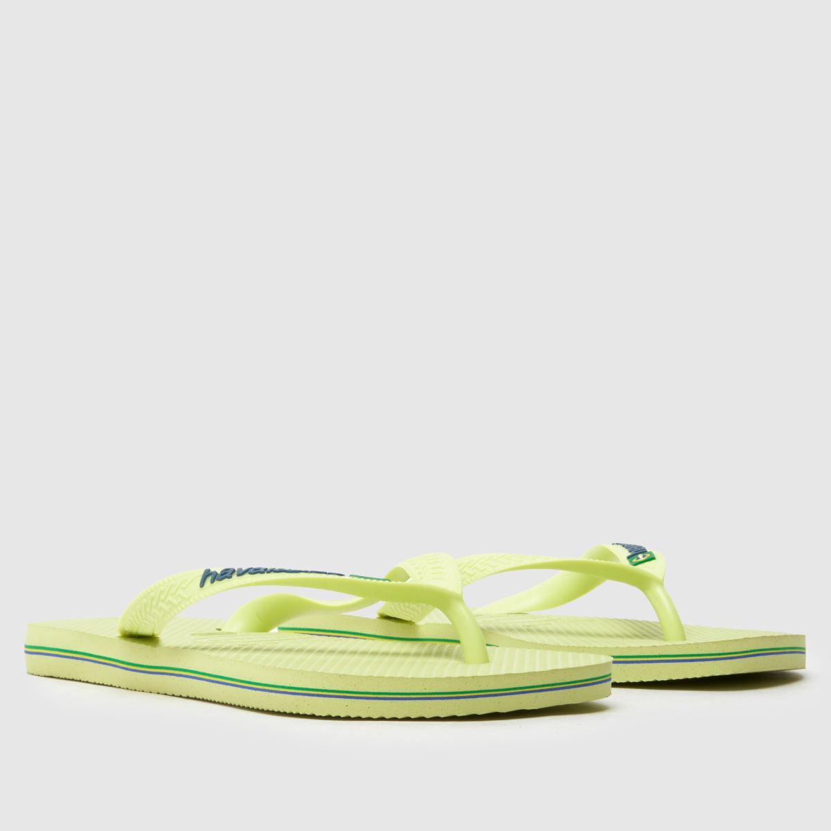 Womens Green Havaianas Brasil Logo Sandals | schuh | Schuh