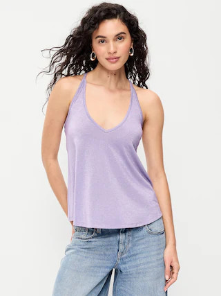 Strappy-Back Swing Tank Top | Old Navy (US)