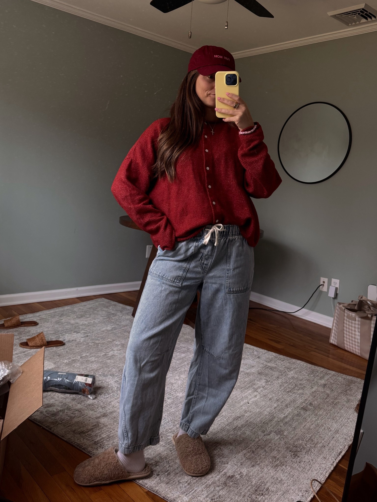 Todays outfit ! 
Size small in pants 
Size XS/S in sweater (use code LAUREN10)

#LTKSaleAlert