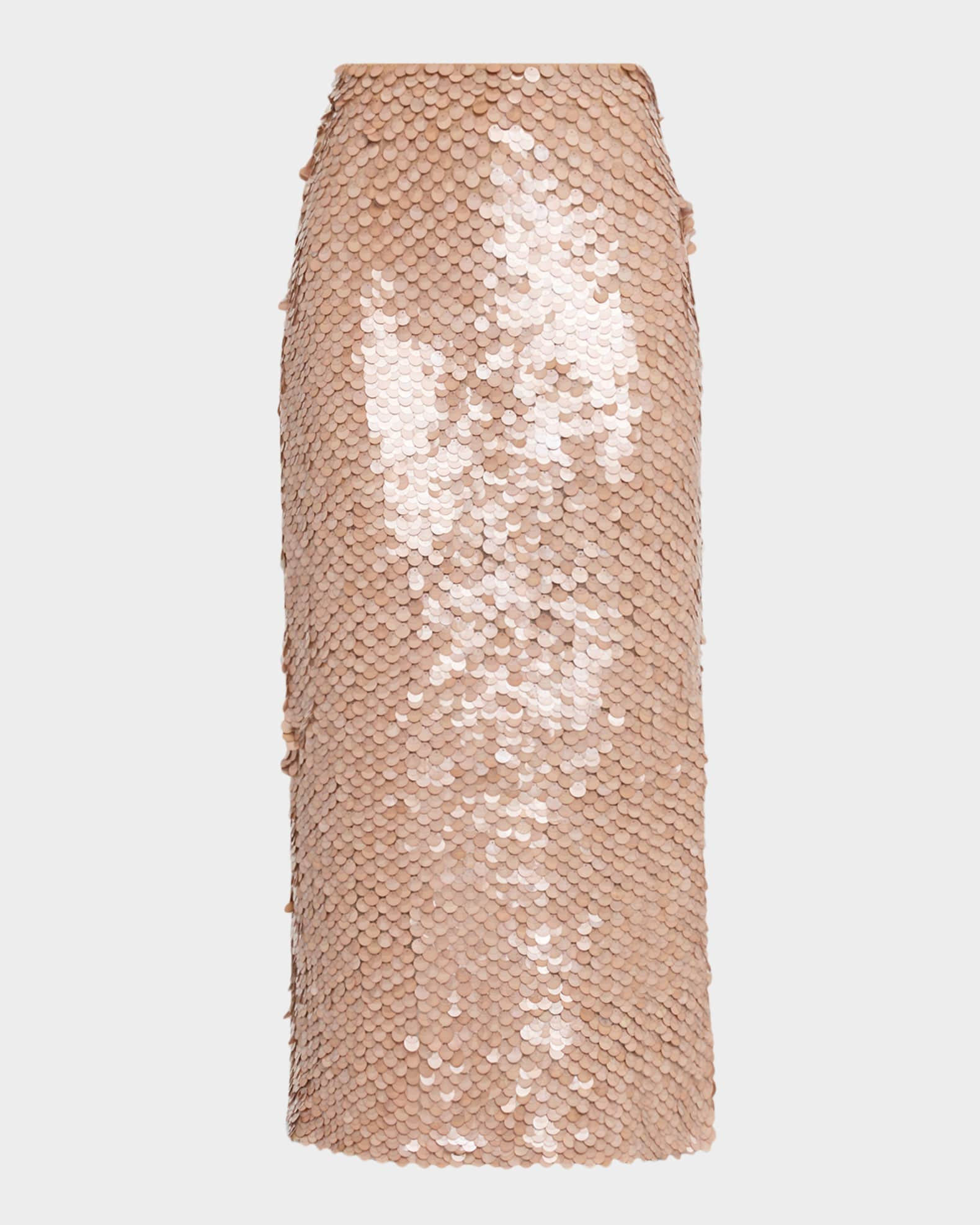 Gwyneth Paillette Midi Skirt | Neiman Marcus
