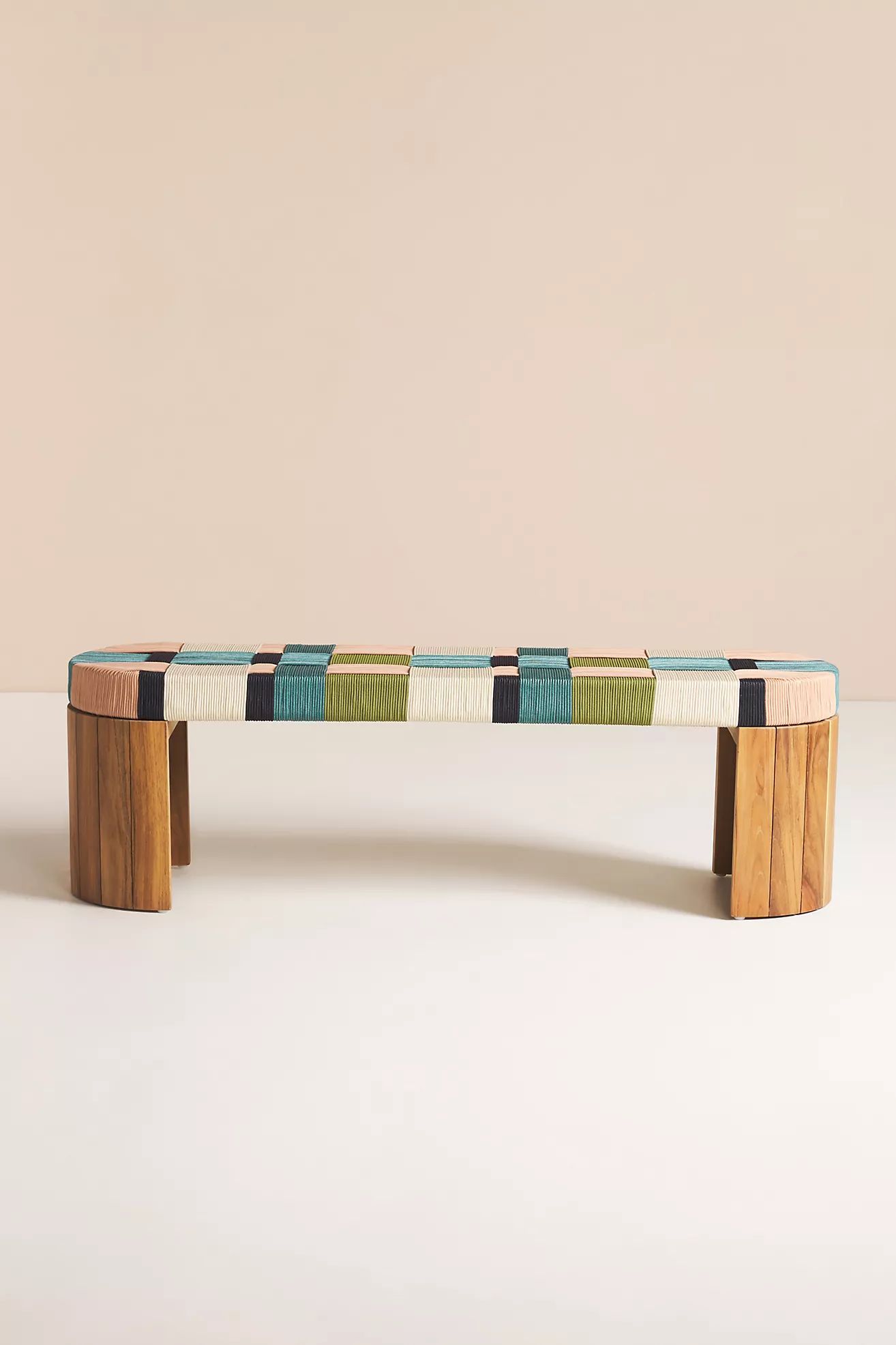 Della Indoor/Outdoor Bench | Anthropologie (US)