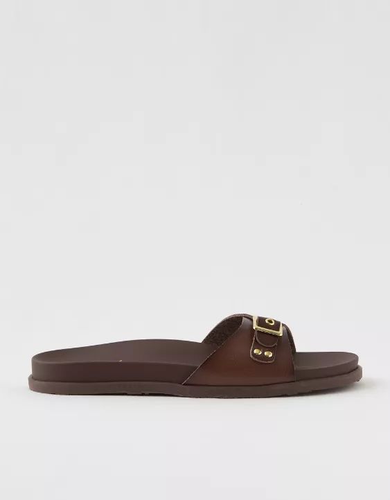 Aerie Buckle Pool Slides | American Eagle Outfitters (US & CA)