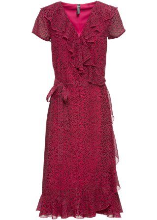 Verspieltes Kleid mit Volants - pink - Damen | bonprix | Bonprix DE