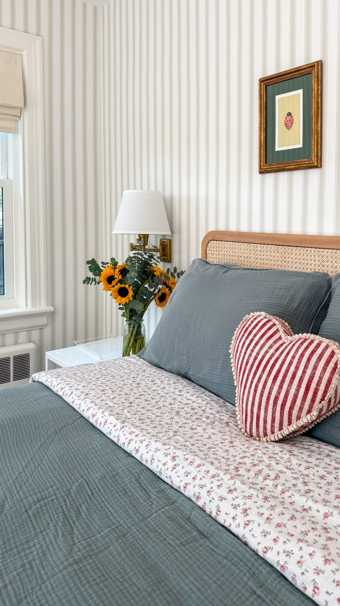 I’ve always loved the look of a layered bed in the summer… but actually sleeping under all those layers? Way too hot. That’s why I’m obsessed with our new @Cariloha dreamy muslin duvet. It gives that cozy, styled vibe without the heat!! thanks to breathable, moisture-wicking bamboo muslin. Lightweight, soft, and sustainable, it’s the perfect mix of comfort and effortless style. Basically: better sleep, less sweat, dreamy bed goals. ✨#ad


#LTKHome