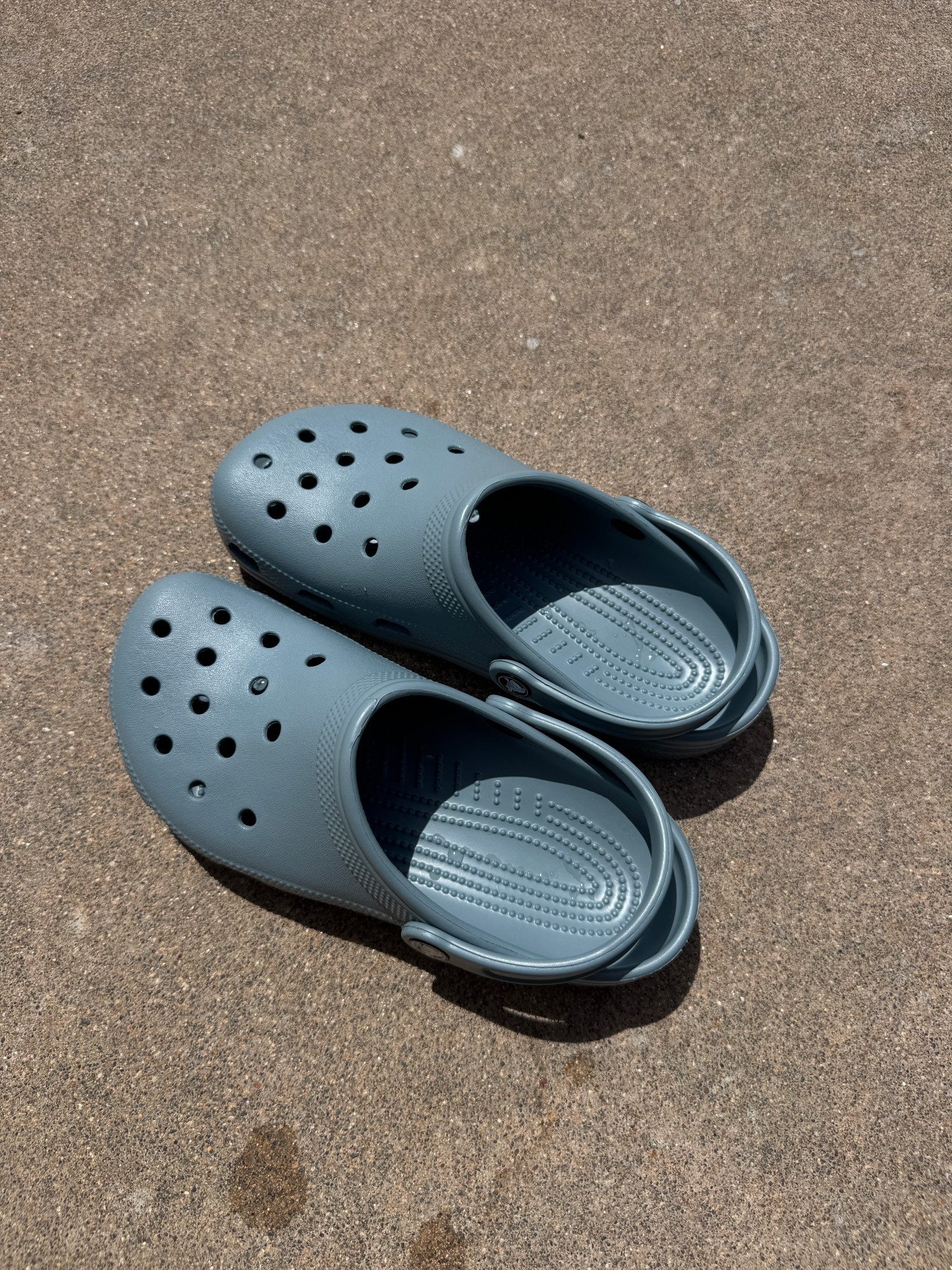 Found these crocs on sale in store. Perfect soft summer color palette sage green. Sized up 1 size.

#LTKOver40 #LTKShoeCrush