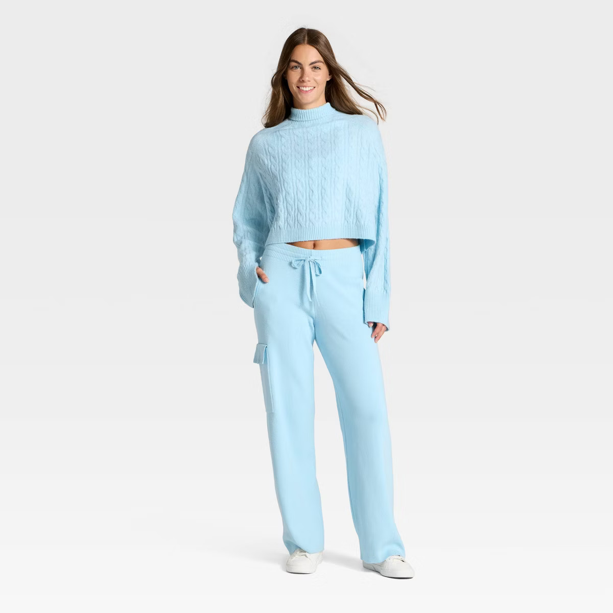 Women's High-Rise Sweater Cargo Pants - JoyLab™ | Target