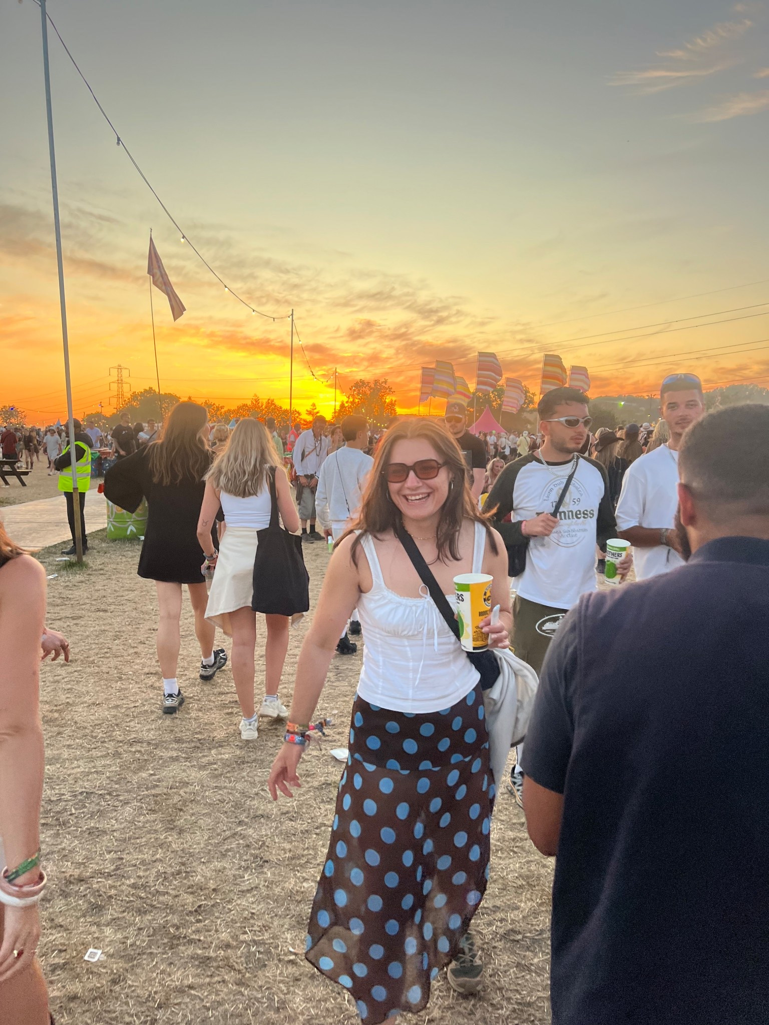 Festival and summer inspired outfit with polka dot skirt / Pinterest aesthetic / euro summer inspired outfit 

(Skirt is ZARA) 

#LTKsummer #LTKuk