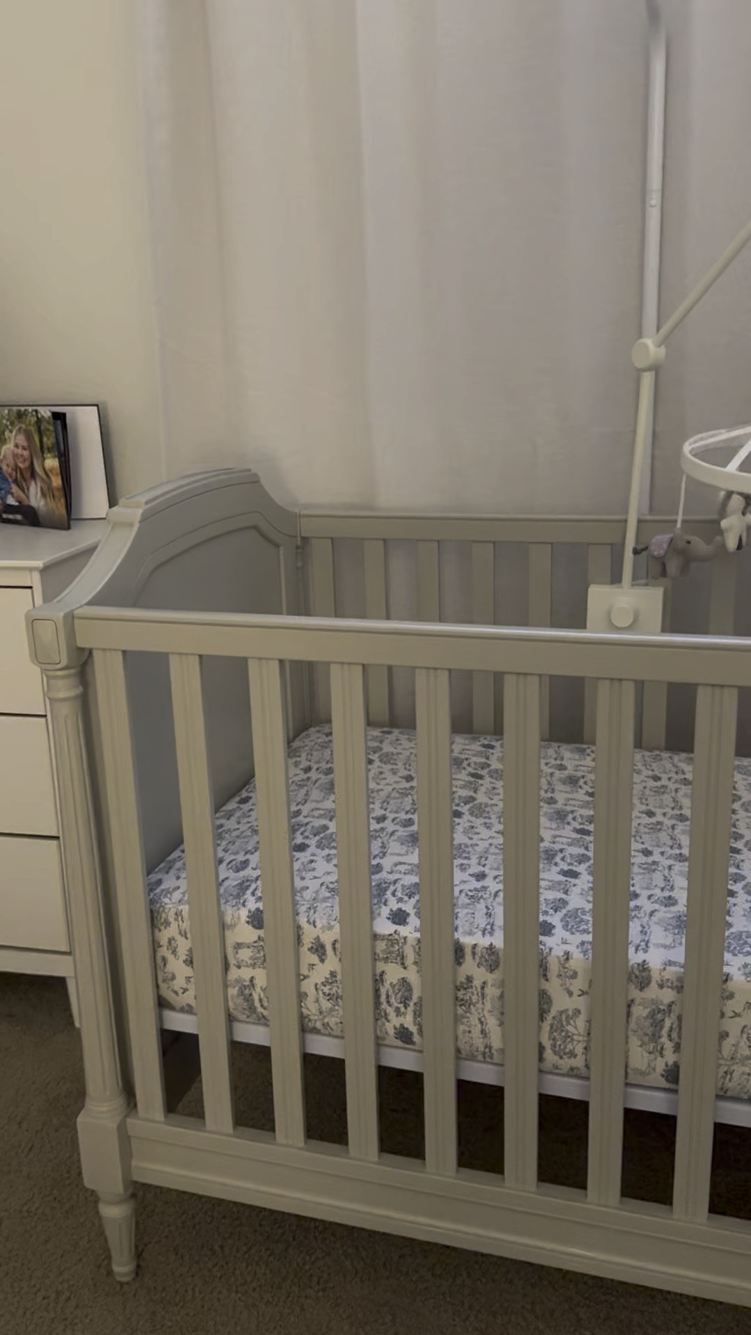 crib set up in our half bedroom/mini nursery 🥹🤍

#LTKVideo #LTKBump #LTKBaby