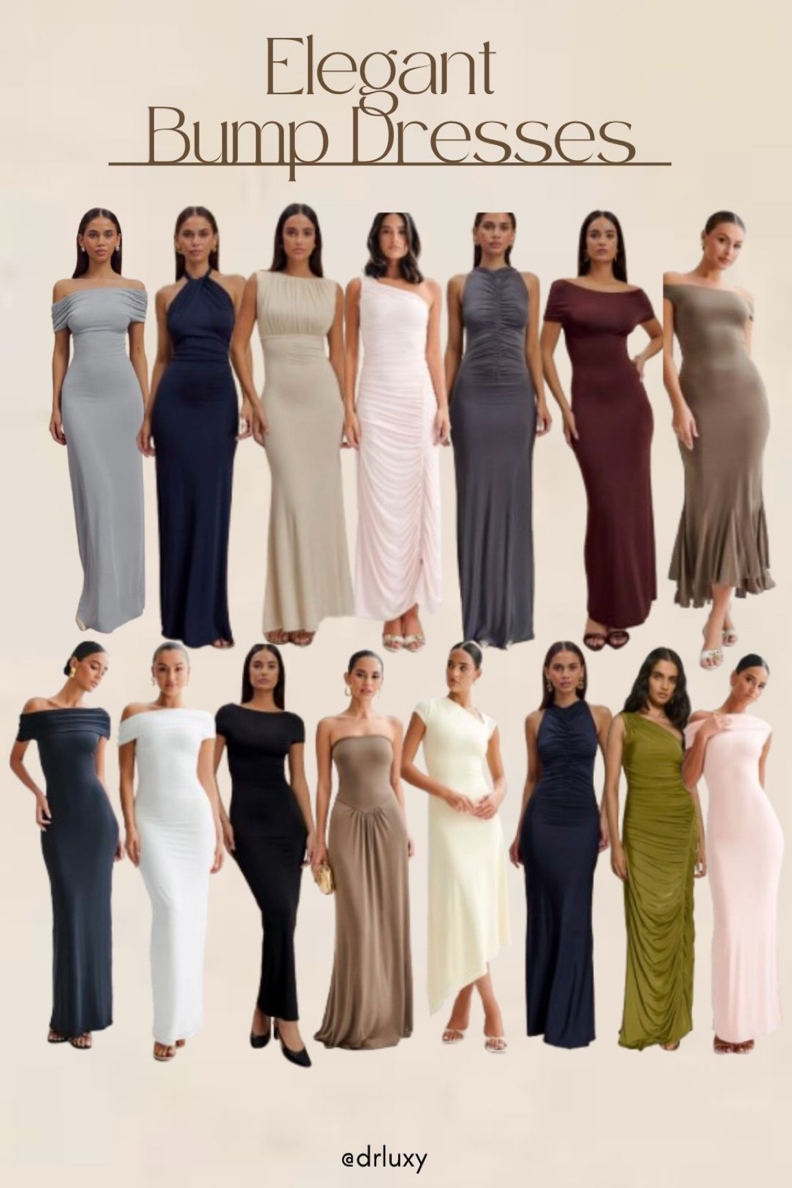 Elegant bump dresses 
Simple fall dresses 
Simple wedding guest dresses 
Maternity 
Baby shower dress 
Gender reveal dress 



#LTKStyleTip #LTKBump #LTKWedding