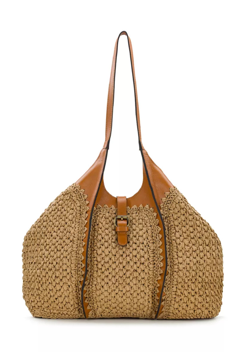 Santorini Woven Satchel | Belk