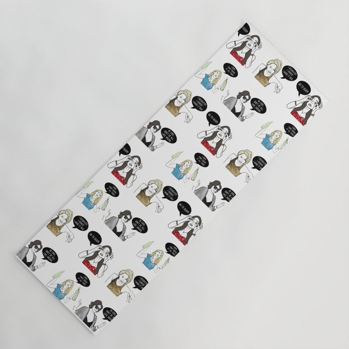 New York Women Yoga Mat | Society6