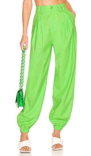 Roux Pant in Lime Green | Revolve Clothing (Global)