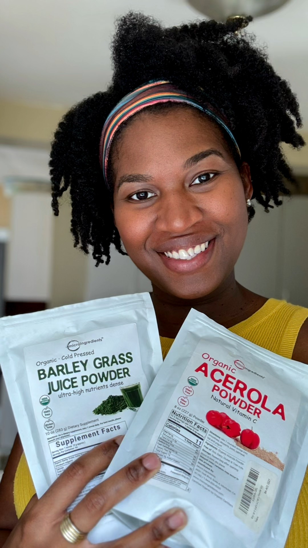 Let’s talk superfoods that actually do something for your body 💚

I’ve been loving these two powerful, organic powders from Micro Ingredients in my daily wellness routine — and yes, I use them even while breastfeeding + postpartum!

💥 1. Acerola Cherry Powder (Vitamin C Powerhouse)

This is one of the most potent natural sources of vitamin C, and it’s not synthetic like most store-bought supplements.
✨ Supports immune health
✨ Brightens skin + promotes collagen
✨ Great for postpartum healing + energy
✨ Antioxidant-rich + gut-friendly

I mix it into smoothies or warm water with lemon for a gentle wellness boost 🍒

⸻

🌱 2. Barley Grass Juice Powder (Deep Alkalizing Greens)

This is my go-to for daily minerals, detox, and natural energy — without needing coffee 🙌🏾
✨ Rich in chlorophyll, iron, magnesium, and B vitamins
✨ Supports digestion, liver health, and skin clarity
✨ Gentle enough for breastfeeding mamas
✨ Helps with fatigue, hormone balance, and inflammation

I blend it into green smoothies or just shake with water mid-morning when I need a lift 🌿

⸻

Both powders are:
✔️ USDA Organic
✔️ No additives or fillers
✔️ Non-GMO & vegan
✔️ Lab-tested for purity
✔️ From a woman-owned small biz I trust

I’ve linked them both in my LTK shop under “Holistic Wellness Staples” so you can stock up for your healing, energy, and skin goals this season ✨

#microingredients #acerolapowder #barleygrassjuicepowder #organicgreens #vitamincboost #postpartumhealing #nontoxichealth #mamahoodessentials #dailygreens #immunesupport #guthealthmatters #naturalenergy #wholisticgalapproved #superfoodpowder #cleanlivingmama #plantbasedwellness


#LTKFamily #LTKFindsUnder50 #LTKHome